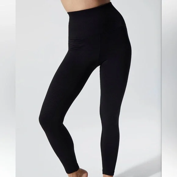 Avocado Solid Black Fire Leggings - Picture 3 of 11